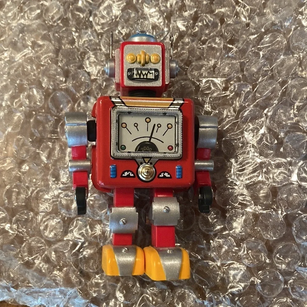 NIB HALLMARK 2000 Keepsake Ornament- Robot Parade